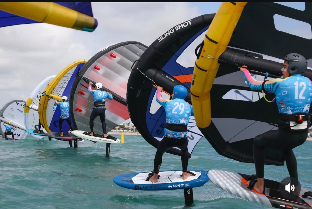 Chiclana acogió el Campeonato de España Wingfoil 2025